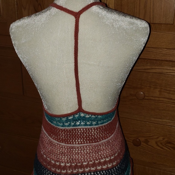 NWOT American Eagle unique Crochet Tank top - Picture 2 of 8